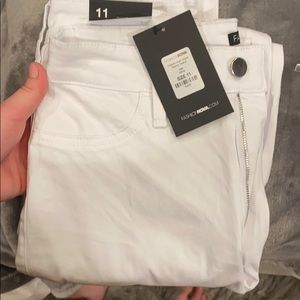 Size 11 fashion nova high waist skinny jeans